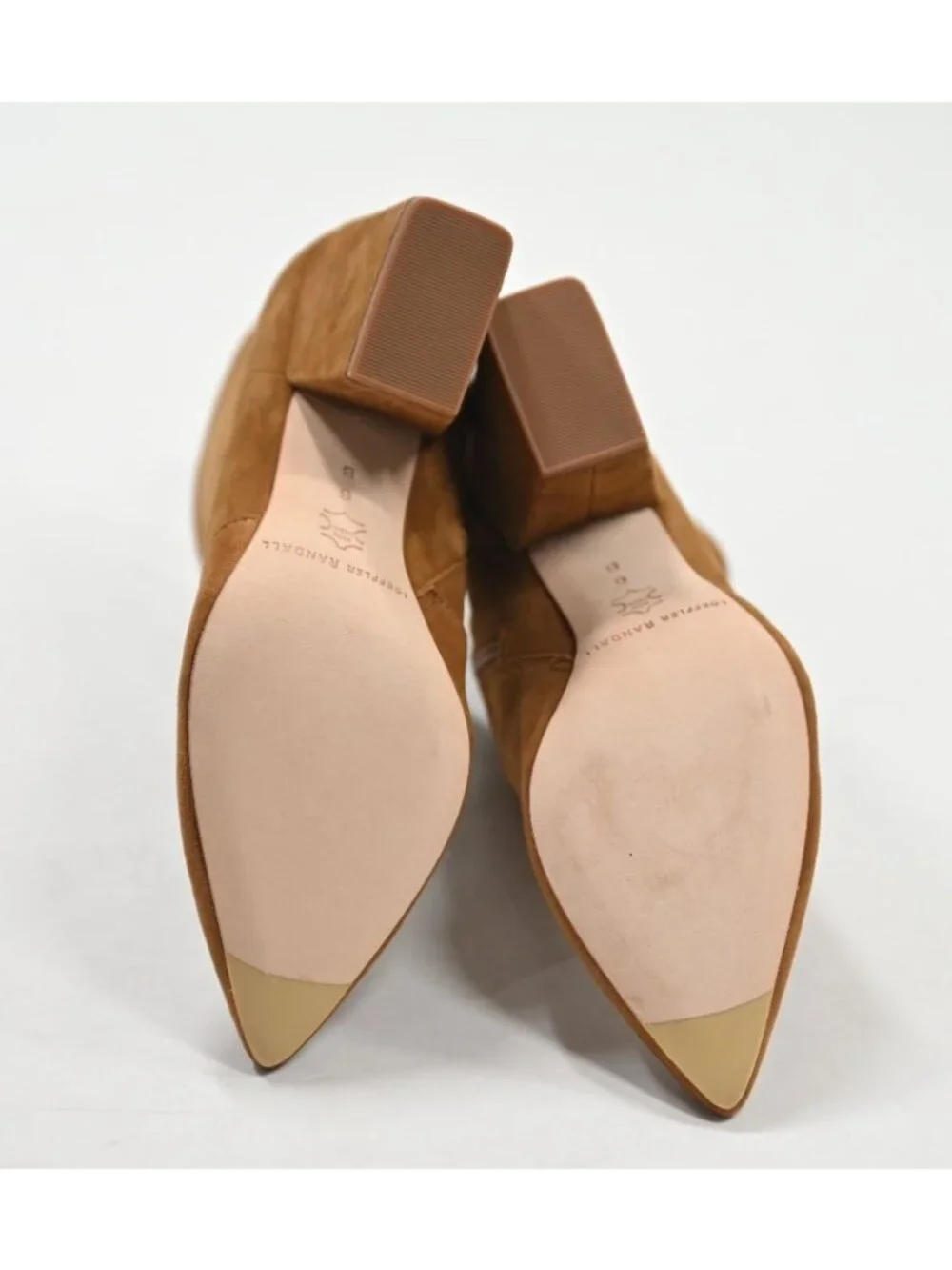 Loeffler Randall Isla Slim Ankle Boots in Cacao